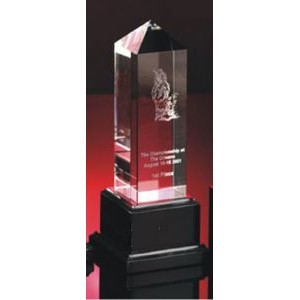 8" Optical Crystal Aspire Award