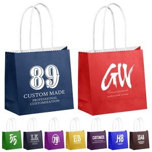 Kraft Paper Gift Bags with Handle
