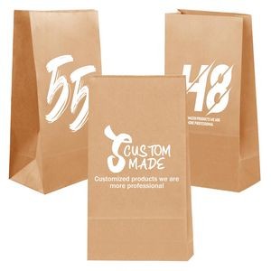 Kraft Paper Food Bag With Gusset