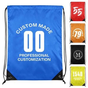 13" x 17" Polyester Cinch Bag