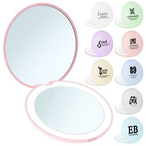 LED Lighted Travel Compact Mirror