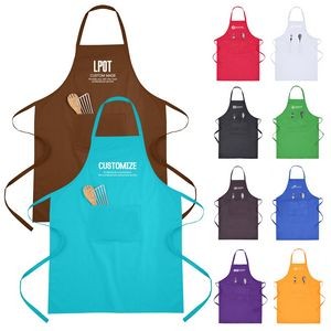 Polyester Kitchen Aprons With Pockets
