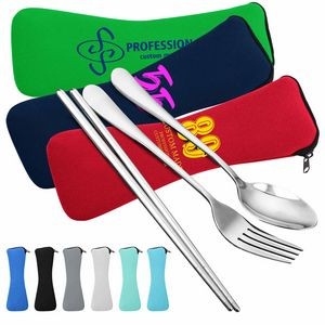Stainless Travel Cutlery Set