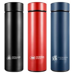 17 Oz.Stainless Steel Thermos Flask Water Bottle