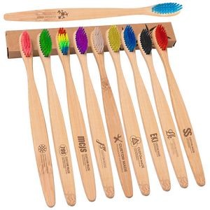 Eco-Friendly Natural Bamboo Charcoal Toothbrushes