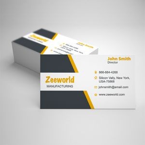 3.5" x 2" Standard Horizontal Business Card (14 Point Matte Cardstock - Front Only)