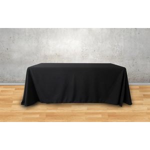 4' x 2.5' Solid Color 4 Sided Table Cover & Throw