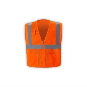 Orange High Viz Economy Vest