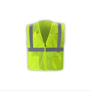 Lime High Viz Economy Vest