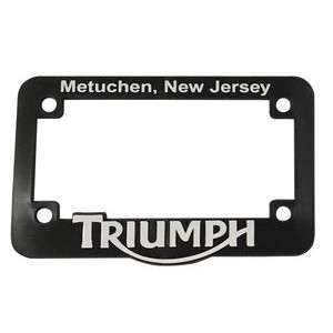 license plate frames for Motorcycles in raised 3D logo