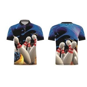 Full Sublimated Custom Bowling Jersey