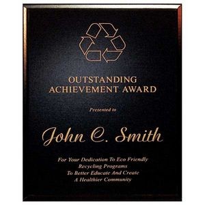 Recycled Matte Plaques w/Direct Laser Engraving (7