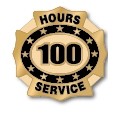 100 Hours of Service Deluxe Clutch Pin