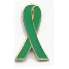 Health/Ecology/Leukemia/Ovarian Cancer/Awareness Ribbon Lapel Pin