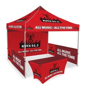 10ft x 10ft Custom Canopy Tent - Event Gold Package