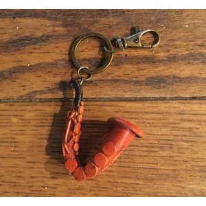 Saxiphone Leather Key Ring