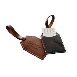 Whitaker Leather Luggage Tag