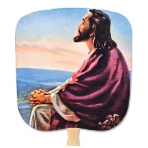 Christ at Dawn Stock Religious & Inspirational Fan