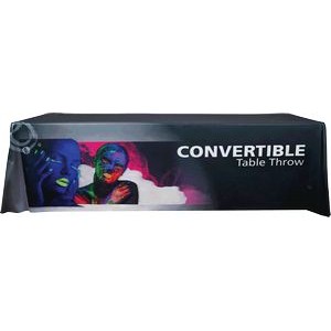 Convertible Premium Dye Sublimated Full Table Throw