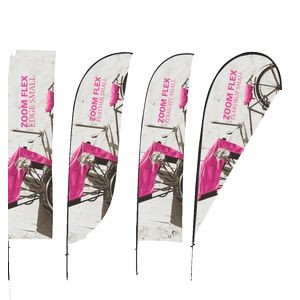 Zoom™ Flex Small Outdoor Flag Single-Sided