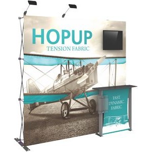 Hopup™ 8ft Tension Fabric Backwall and Accessory Kit 02