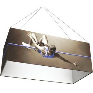 Rectangle 8' x 4' Hanging Structure & Single Sided Graphic