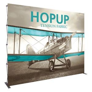 Hopup™ 13ft Extra Tall Straight Display & Front Graphic