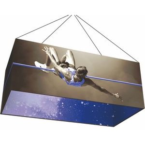 Rectangle 8' x 4' Hanging Structure & Double Sided Graphic