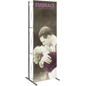 Embrace 2.5ft Full Height Display With Front Graphic