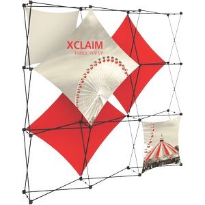 Xclaim 8ft Wide Fabric Popup Display Kit 02