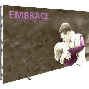 Embrace 13ft. Full Height Display w/Front Graphic