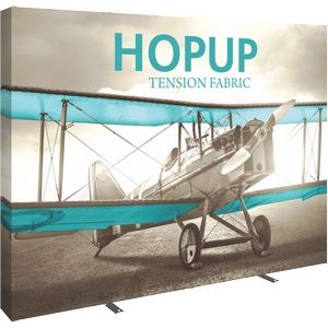 Hopup™ 10ft Straight Display & Tension Fabric Graphic