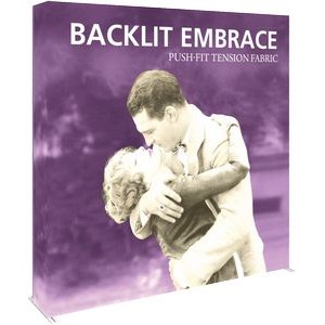 Backlit Embrace 7.5 ft. Display Single-Sided