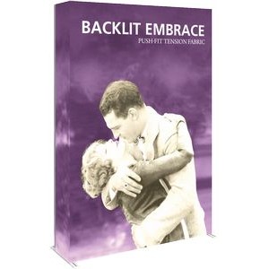Backlit Embrace 5 ft. Display Double-Sided