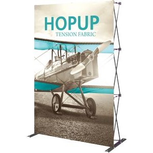 Hopup™ 5.5ft Full Height Straight Front Graphic (Graphic Only)