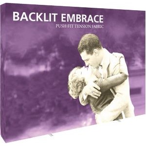 Backlit Embrace 10ft. Display Single-Sided
