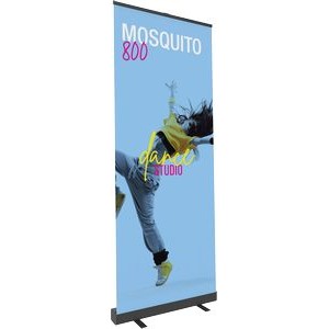 Mosquito 800 Black Retractable Banner Stand