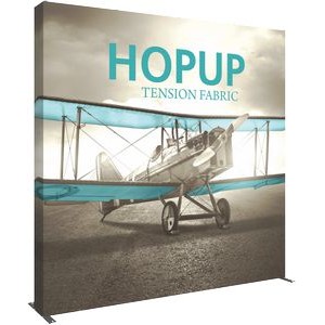 Hopup™ 10ft Full Height Straight Display & Fitted Graphic