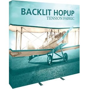 Hopup™ 7.5ft Backlit Straight Full Height Display with Endcaps