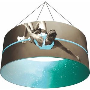 Ring 10' x 4' Hanging Structure & Double Sided Graphic