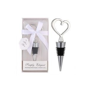 Heart Shaped Wine Stopper with Gift Box