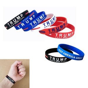 2020 President Trump Election Silicone Sports Bracelets