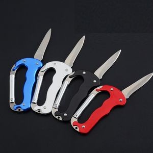 Multi tool Carabiner with Folding Pocket Knife