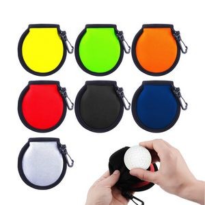Golf Ball Cleaner Pouch with Clip