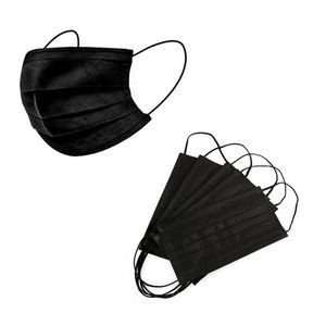3-layer Disposable Black Face Mask