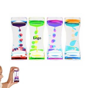 Dynamic Drop Oil Colorful Hourglass