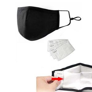 4 Layer Cotton Face Mask with Adjustable Ear Loop