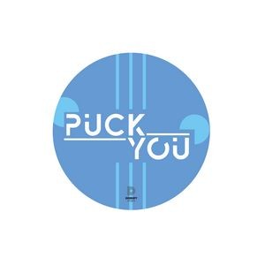 Branded Retail Quality Hockey Puck