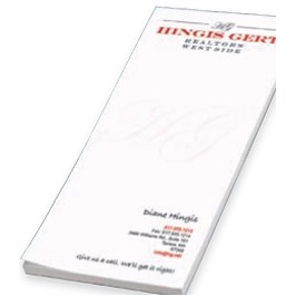 50 Sheet Non Sticky Note Pad - 1 Color (8 1/2"x11")