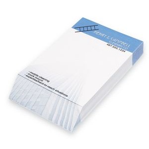 Slanted Note Pad - 2 Color (3 1/4"x5 5/8")